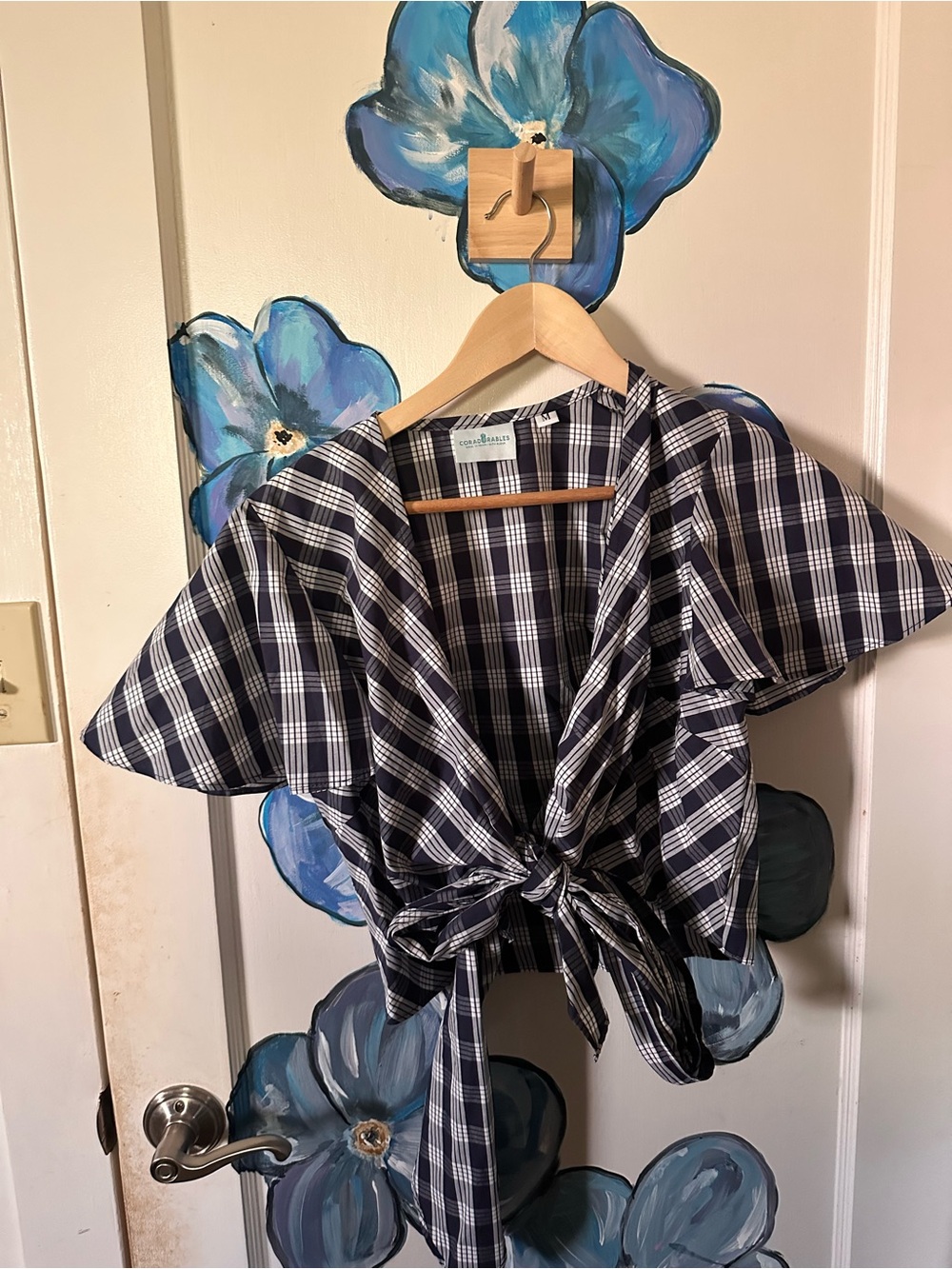 Coradorables Palaka Wrap Top